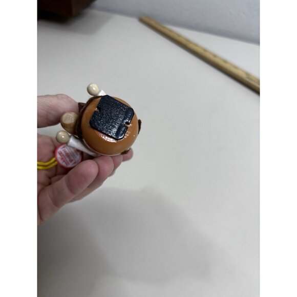 VTG 3" Steinbach Oktoberfest Wooden Christmas Ornament Handmade Germany Beer NWT - Picture 4 of 12